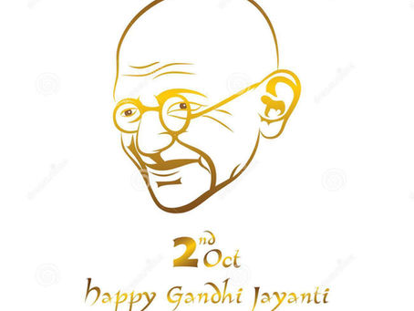 A Momentous Day – Gandhi Jayanti in lockdown